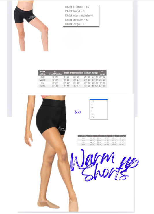 Shorts (adult and Kids Sizes